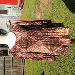 floral & ivy Paisley Top